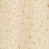 Ivory White Lattice Patterned Stone Work Saree